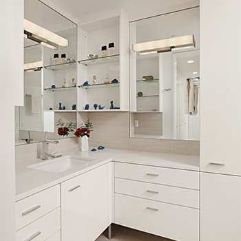 Custom Bathroom Cabinetry