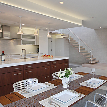 Dining, Kitchen & Stair