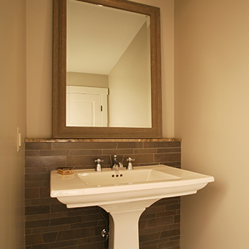 Cobblestone Powder Room