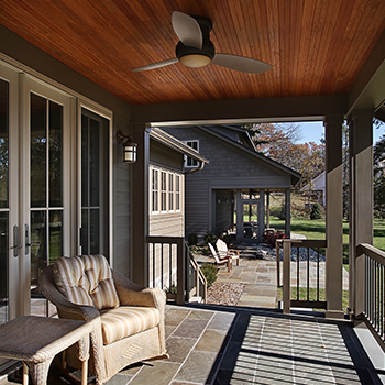 Covered porch