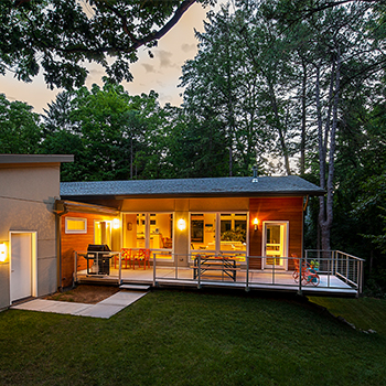 Geddes Ravine Deck at Night